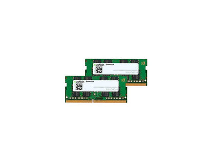 Mushkin 8GB (2 x4) Essentials DDR4 PC4-19200 2400MHz CL17 260-PIN Laptop Memory Model MES4S240HF4GX2