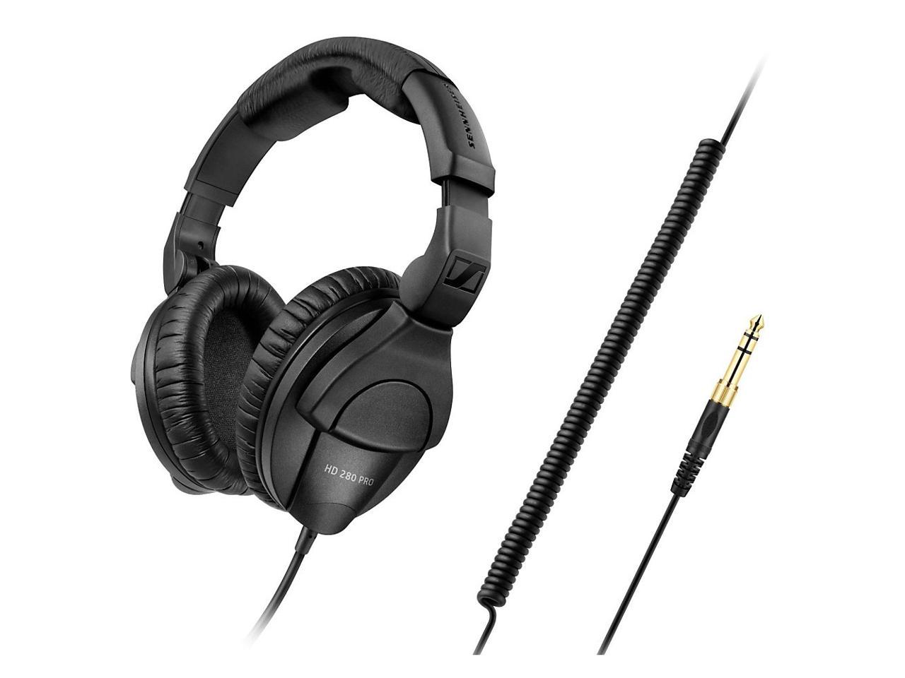 Sennheiser HD 280 PRO Closed-Back Headphones Black