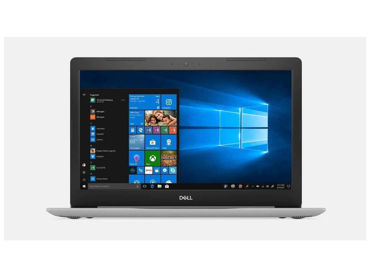 Dell Inspiron 5000 Series 15.6 Inch FHD Business Laptop Intel Quad Core i5-8250U (Beat i7-7500U) Processor 12GB RAM 128GB SSD 500GB HDD Wireless AC Bluetooth HDMI Windows 10 SILVER