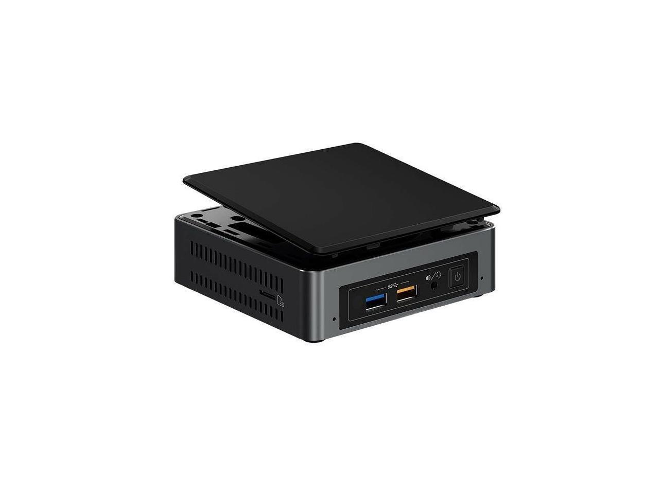 Intel Desktop Computer NUC 8 BXNUC8i5INHJA1 Intel Core i5 8th Gen 8265U (1.60 GHz) 8 GB LPDDR3 1 TB HDD 16 GB Optane Memory AMD Radeon 540X Windows 10 Home 64-bit