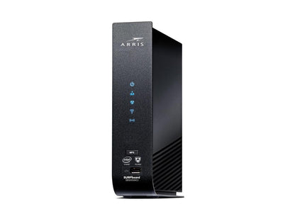 Arris SURFboard (16x4) Docsis 3.0 Cable Modem Plus AC1900 Dual Band Wi-Fi Router, Certified for Xfinity, Spectrum, Cox & More (SBG6950AC2),Black