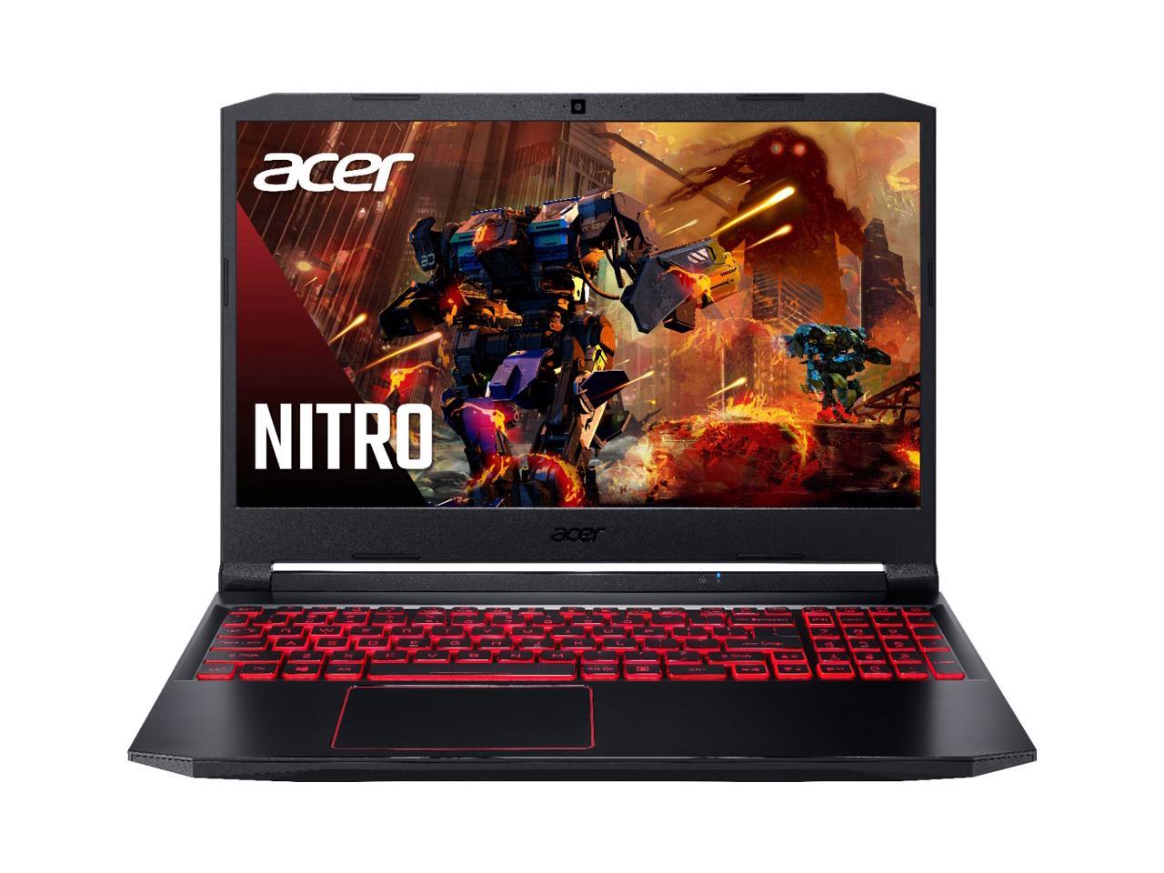 2020 Acer Nitro 5 15.6" IPS FHD Premium Gaming Laptop, 10th Gen Intel Core i5-10300H, 16GB RAM, 128GB SSD Boot + 1TB HDD, NVIDIA GeForce GTX 1650 4GB, Backlit Keyboard, Windows 10 Home, Black