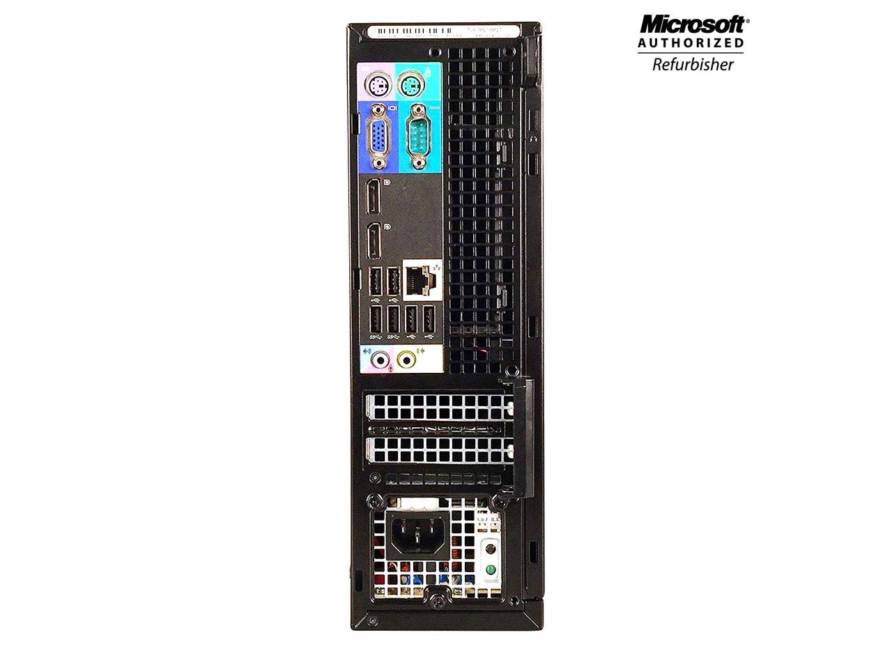 Dell Grade A Desktop Computer OptiPlex 7010 Small Form Factor SFF Core i7-3770 3.40 GHz 8 GB DDR3 1 TB HDD DVDRW Windows 10 Pro 64-bit