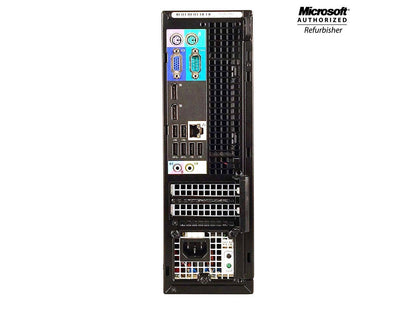 Dell Grade A Desktop Computer OptiPlex 7010 Small Form Factor SFF Core i7-3770 3.40 GHz 8 GB DDR3 1 TB HDD DVDRW Windows 10 Pro 64-bit