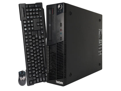 Lenovo Desktop Computer M73-SFF Intel Core i5 4th Gen 4570 (3.20 GHz) 16 GB DDR3 480 GB SSD Intel HD Graphics 4600 Windows 10 Pro 64-bit