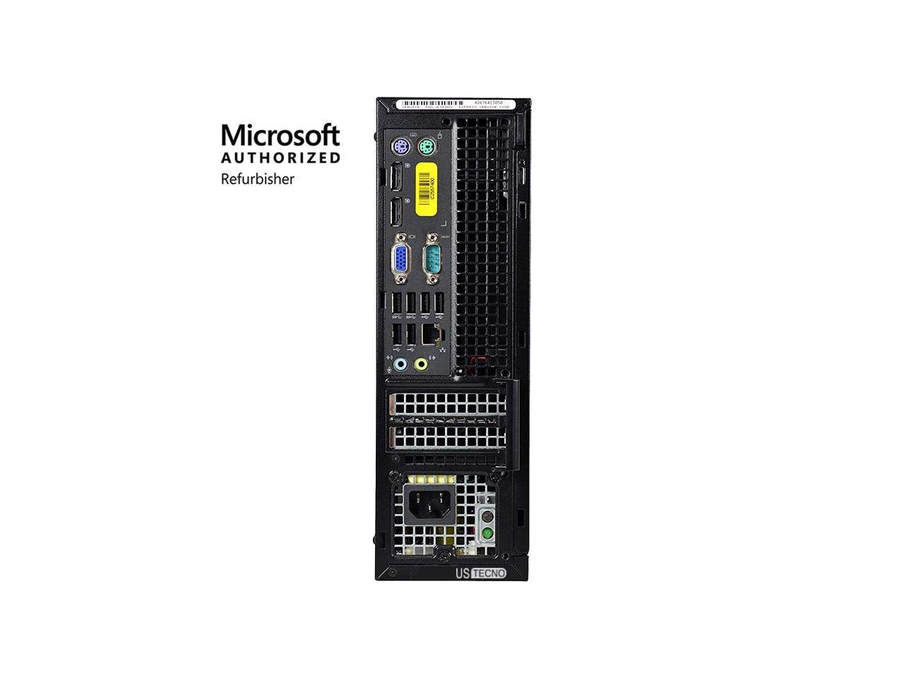 Dell OptiPlex 9020 SFF Desktop PC Computer Intel Core i5 4570 16GB RAM 256GB SSD DVD Windows 10 Professional New Free keyboard,mouse,powercord,WiFi-Adapter