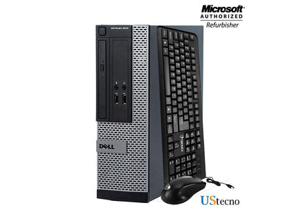 Dell Optiplex 3010 SFF Desktop Computer Intel Core i5 3470 (3.2 GHz) 16GB DDR3 128GB SSD DVD Windows 10 Professional with Free Keyboard, Mouse,Power cord,WiFi Adapter