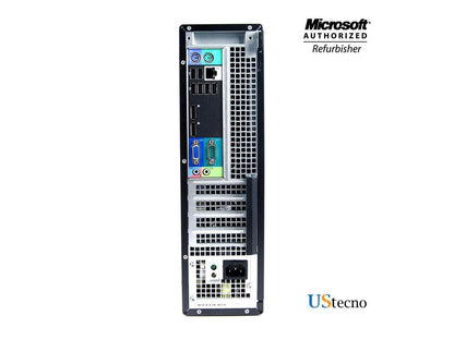 Dell Optiplex 7010 Desktop Computer Intel Core i5 3470 8GB 256GB SSD+500GB DVD Windows 10 Home New Free Keyboard, Mouse,Power cord,WiFi Adapter