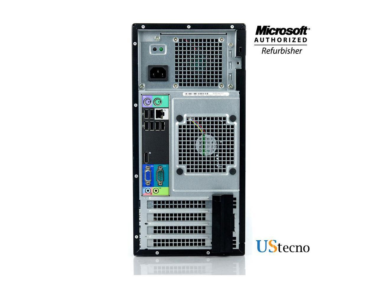 Dell Optiplex 790 Tower Computer Intel Core i5 2400 8GB 256GB SSD DVD Windows 10 Professional New Free Keyboard, Mouse,Power cord,WiFi Adapter