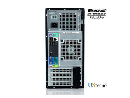 Dell Optiplex 790 Tower Computer Intel Core i5 2400 8GB 256GB SSD DVD Windows 10 Professional New Free Keyboard, Mouse,Power cord,WiFi Adapter