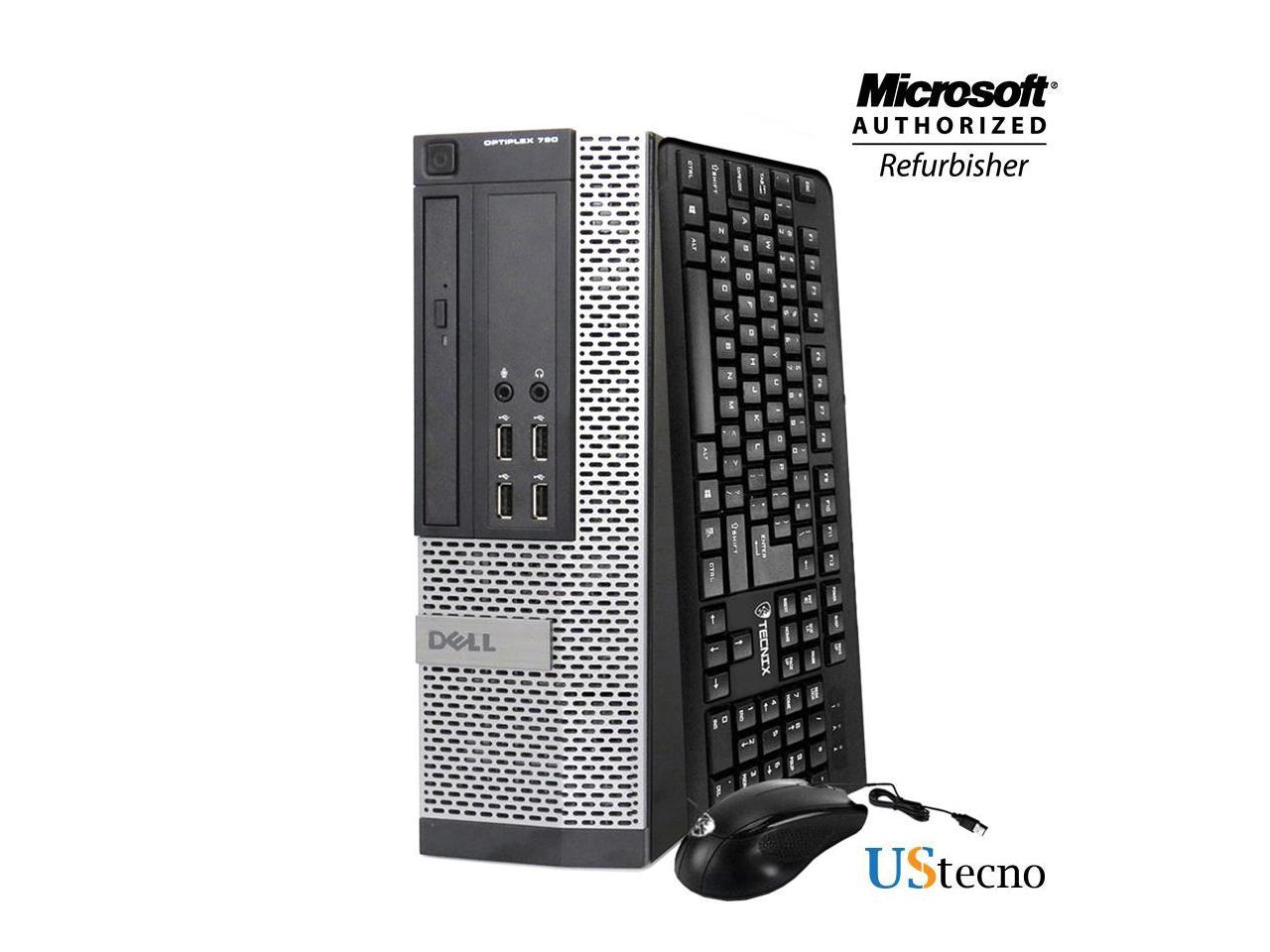 DELL OptiPlex 790 SFF Desktop PC Computer Core i5 2400 8GB 240GBSSD DVDROM Windowsdows 10 Professional Keyboard,Mouse,WiFi Adapter
