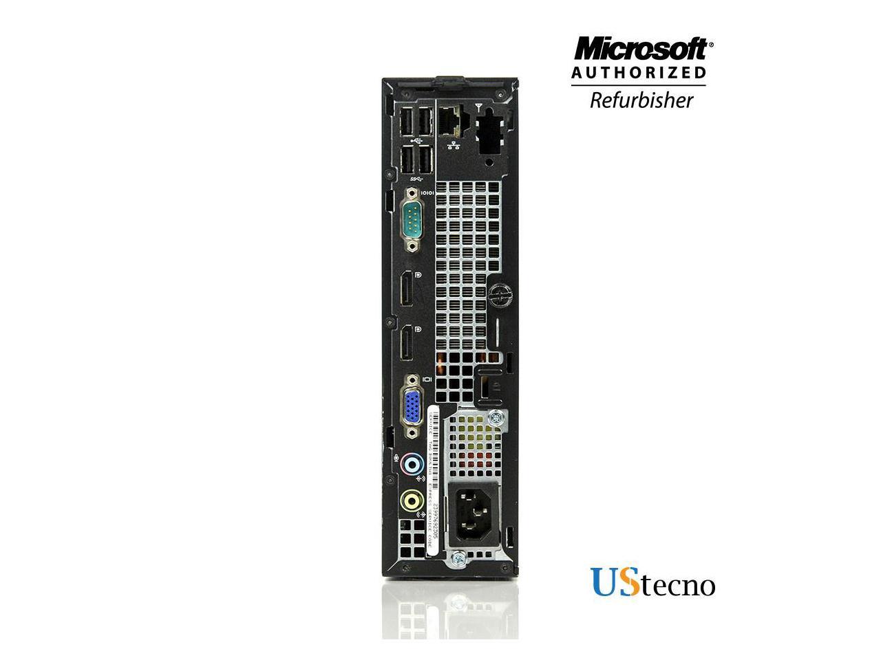 Dell Optiplex 9010 USFF Computer Intel Core i5 3470 16GB 256GB SSD DVD Windows 10 Professional New Free Keyboard, Mouse,Power cord,WiFi Adapter