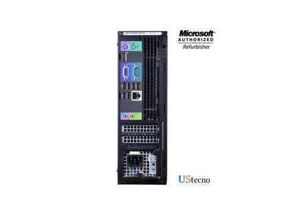 Dell Optiplex 790 Desktop SFF Computer Intel Core i3 2100 8GB 500GB HDD DVD Windows 10 Professional New Free Keyboard, Mouse,Power cord,WiFi Adapter