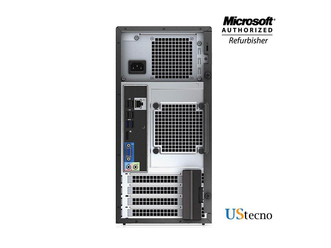 Dell Optiplex 3020 Tower Computer Intel Core i5 4th gen 4570 (upto 3.6 GHz) 16GB New 480GB SSD DVD WiFi + Bluetooth 4.0, USB 3.0 Windows 10 Professional 64 Bit