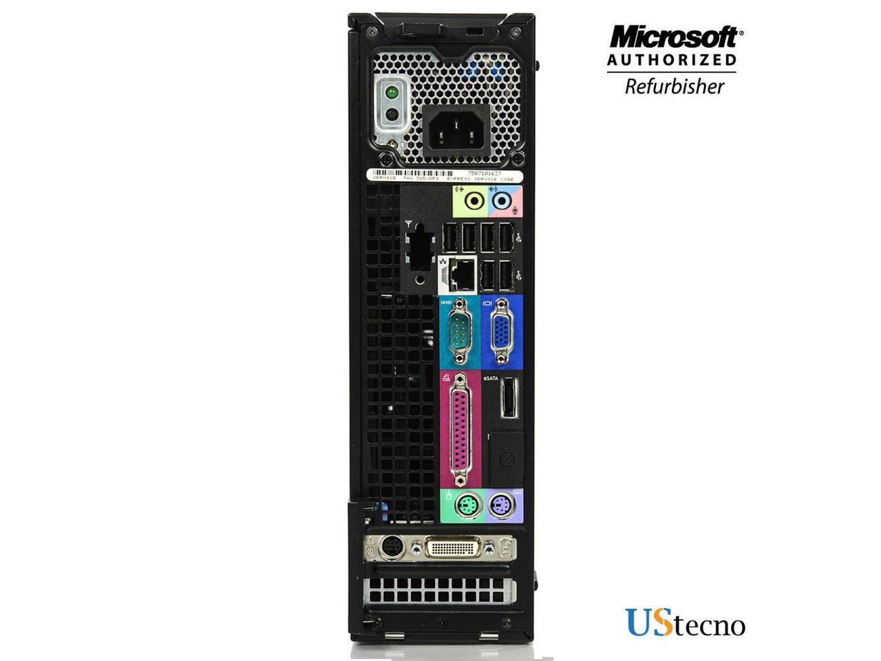 Dell Optiplex 980 SFF Desktop Computer Intel Core i5 650 8GB 256GB SSD DVD Windows 10 Professional New Free Keyboard, Mouse,Power cord,WiFi Adapter