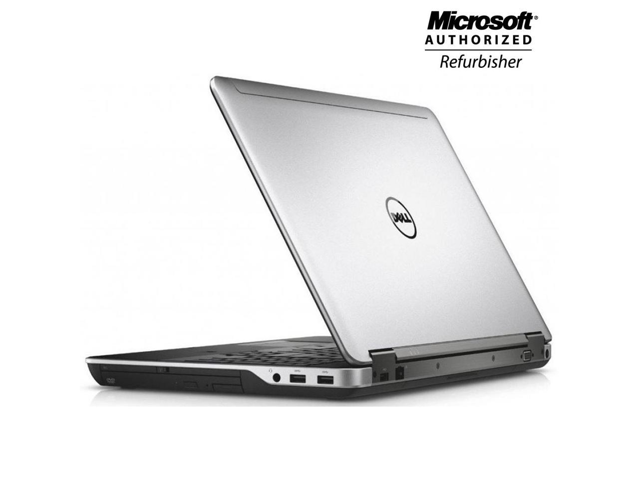 Dell Latitude E6540 Notebook 15.6" Core i5 4th Gen 4310M 8GB RAM 480GBSSD DVD HDMI Windows 10 Professional WiFi Webcam Power Adapter