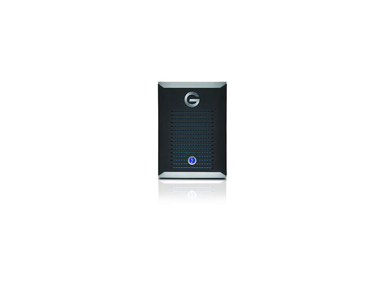 Thermal Grizzly 500GB G-DRIVE Mobile Pro SSD Durable Portable External Storage, Thunderbolt 3 (0G10310)