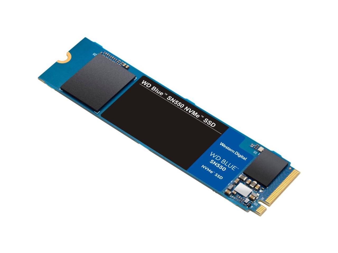 WD Blue SN550 NVMe 500GB Internal PCI Express 3.0 x4 Solid State Drive for Laptops with 3D NAND Technology