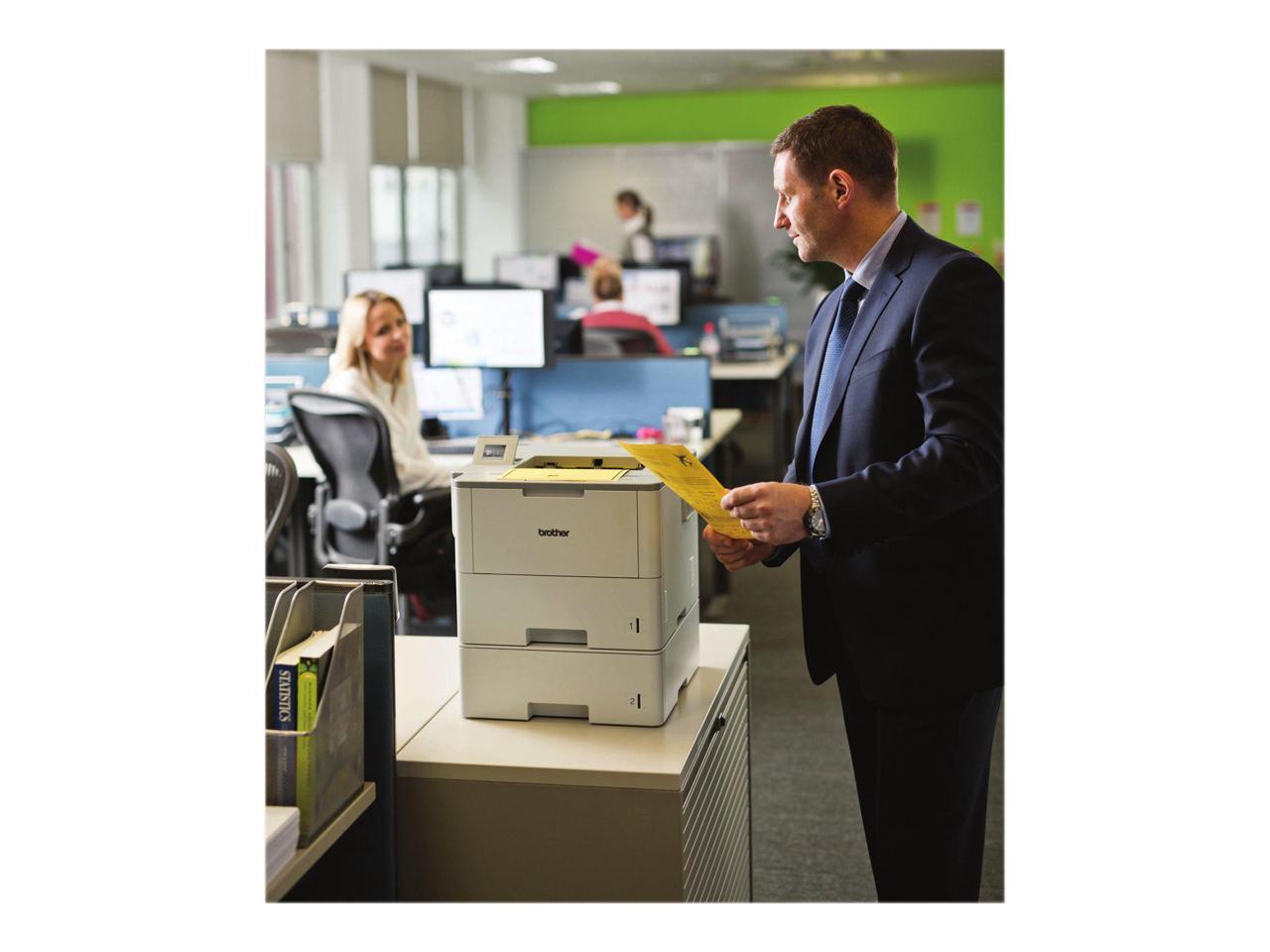 Brother Workhorse Floor Standing Wireless Laser Printer Monochrome HLL6400DWX