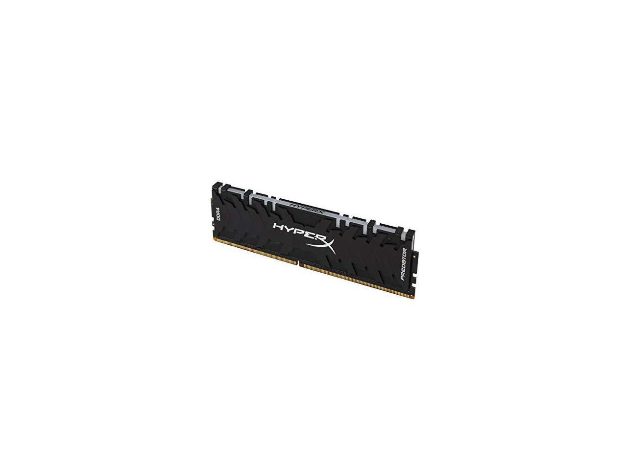 HyperX Predator RGB - DDR4 - 8 GB - DIMM 288-pin - 3000 MHz / PC4-24000 - CL15 - 1.35 V - unbuffered - non-ECC - black