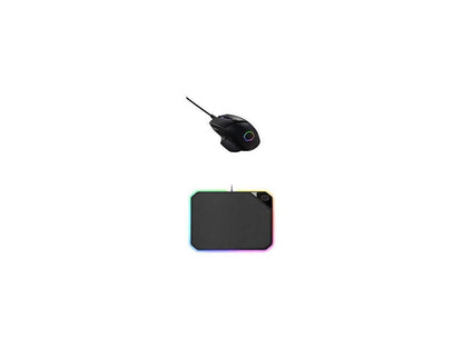 Cooler Master MM830 Gaming Mouse with 24, 000 DPI Sensor, Hidden D-Pad Buttons, 4-Zone RGB, and Precision Wheel