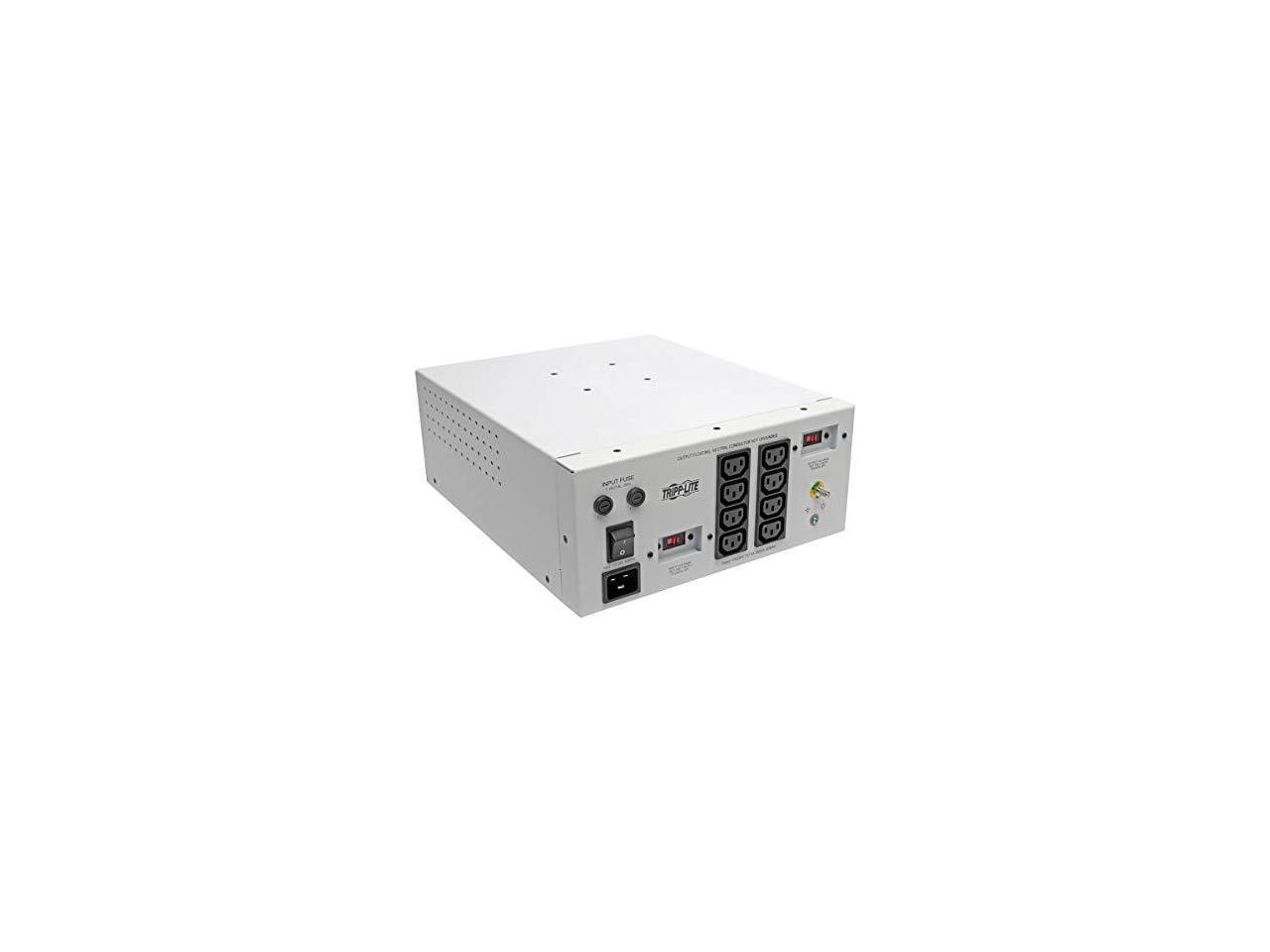 Tripp Lite Hospital Isolation Transformer Dual-Voltage 115/230V 1800W 8 C13