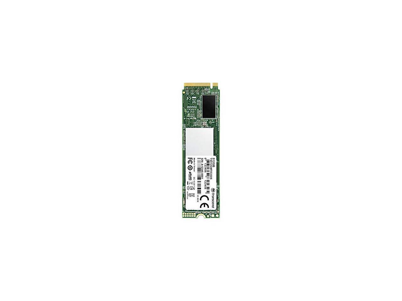 Transcend 220S 512 GB Solid State Drive - PCI Express (PCI Express 3.0 x4) - Internal - M.2 2280