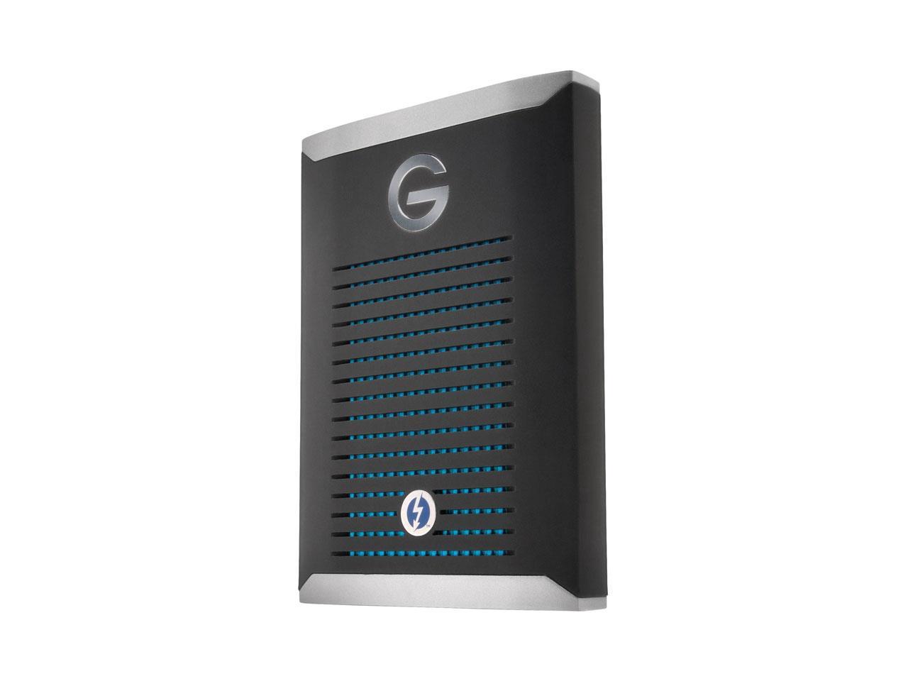 Thermal Grizzly 500GB G-DRIVE Mobile Pro SSD Durable Portable External Storage, Thunderbolt 3 (0G10310)