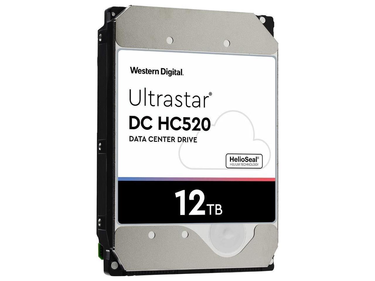 HGST 0F30144 12TB 12000GB 7200RPM SATA 512E ISE HE12