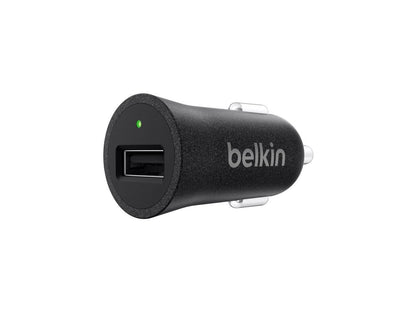 BELKIN F8M730BTBLK Black MIXIT Metallic 2.4A USB Car Charger
