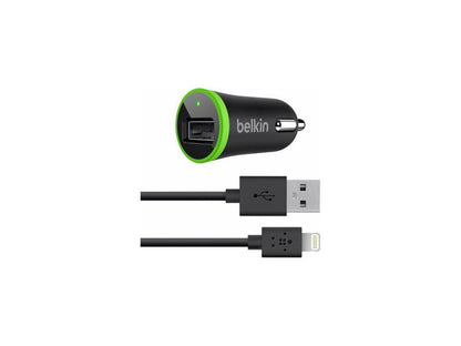Belkin F8J078bt04-BLK Lightning Cable And Car Charge (f8j078bt04blk)