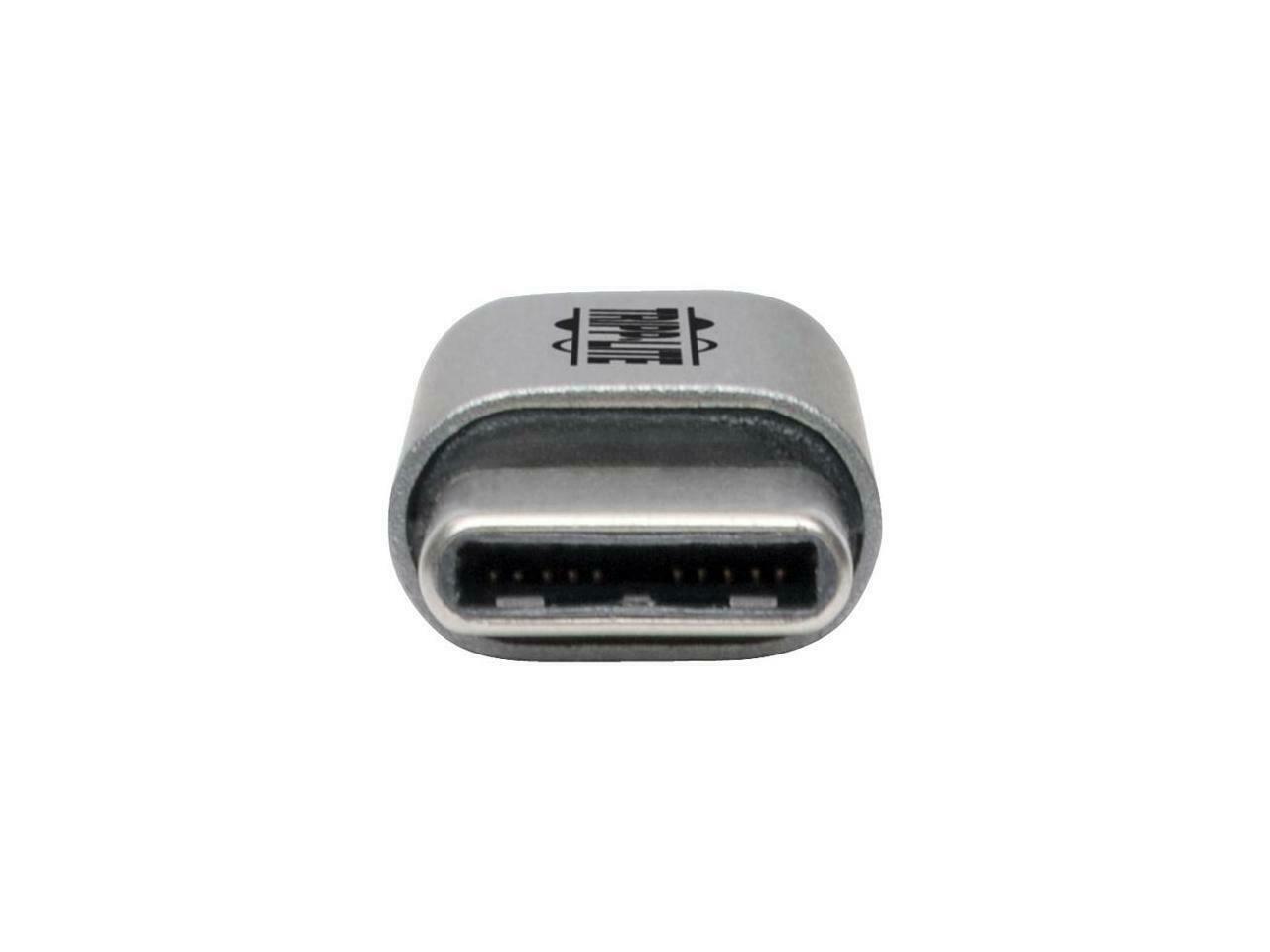 Tripp Lite USB 2.0 Hi-Speed Adapter, USB-C to USB Micro-B (M/F)