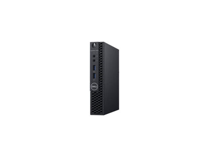 Dell OptiPlex 3000 3060 Desktop Computer - Intel Core i5 (8th Gen) i5-8500T 2.10 GHz - 4 GB DDR4 SDRAM - 500 GB HDD - Windows 10 Pro 64-bit (English/French/Spanish) - Micro PC