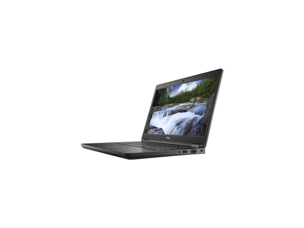 Dell Latitude 5490 14" LCD Notebook - Intel Core i5 (8th Gen) i5-8350U Quad-core (4 Core) 1.70 GHz - 8 GB DDR4 SDRAM - 256 GB SSD - Windows 10 Pro 64-bit (English/French/Spanish) - 1366 x 768
