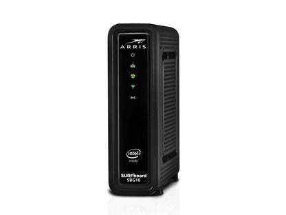 ARRIS Surfboard (16x4) DOCSIS 3.0 Cable Modem Plus AC1600 Dual Band Wi-Fi Router, 686 Mbps Max Speed, Certified for Xfinity, Spectrum, Cox & More (SBG10)