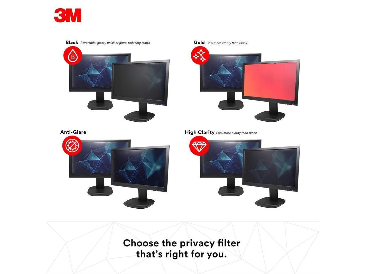 3M™ High Clarity Privacy Filter For 21.5" Widescreen Monitor
