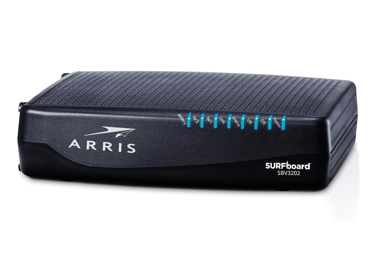 ARRIS Surfboard (32x8) Docsis 3.0 Cable Modem for Xfinity Internet & Voice (Model SBV3202)