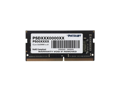 Patriot Signature Line 16GB 260-Pin DDR4 SO-DIMM DDR4 2400 (PC4 19200) Memory (Notebook Memory) Model PSD416G24002S