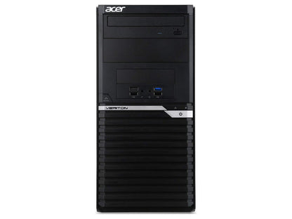Acer Desktop Computer Veriton M VM4660G-I3810H1 Intel Core i3 8100 (3.60 GHz) 4 GB DDR4 500 GB HDD Intel UHD Graphics 630 64-bit Windows 10 Pro