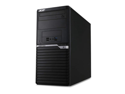 Acer Desktop Computer Veriton M VM4660G-I3810H1 Intel Core i3 8100 (3.60 GHz) 4 GB DDR4 500 GB HDD Intel UHD Graphics 630 64-bit Windows 10 Pro