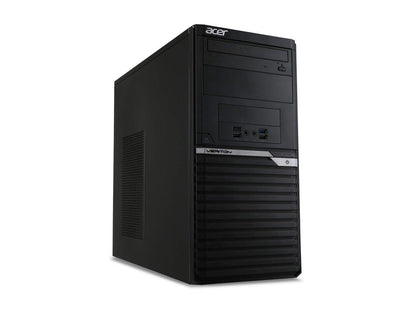 Acer Desktop Computer Veriton M VM4660G-I3810H1 Intel Core i3 8100 (3.60 GHz) 4 GB DDR4 500 GB HDD Intel UHD Graphics 630 64-bit Windows 10 Pro