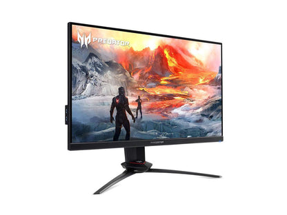Acer Predator XB273 Pbmiprzx 27" FHD (1920 x 1080) IPS NVIDIA G-SYNC Gaming Monitor with 4ms (G to G), 144Hz, 99% sRGB (1 x Display Port & 1 x HDMI Port),Black