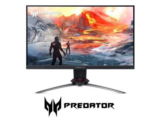 Acer Predator XB273 Pbmiprzx 27" FHD (1920 x 1080) IPS NVIDIA G-SYNC Gaming Monitor with 4ms (G to G), 144Hz, 99% sRGB (1 x Display Port & 1 x HDMI Port),Black