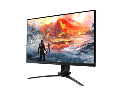 Acer Predator XB273 Pbmiprzx 27" FHD (1920 x 1080) IPS NVIDIA G-SYNC Gaming Monitor with 4ms (G to G), 144Hz, 99% sRGB (1 x Display Port & 1 x HDMI Port),Black