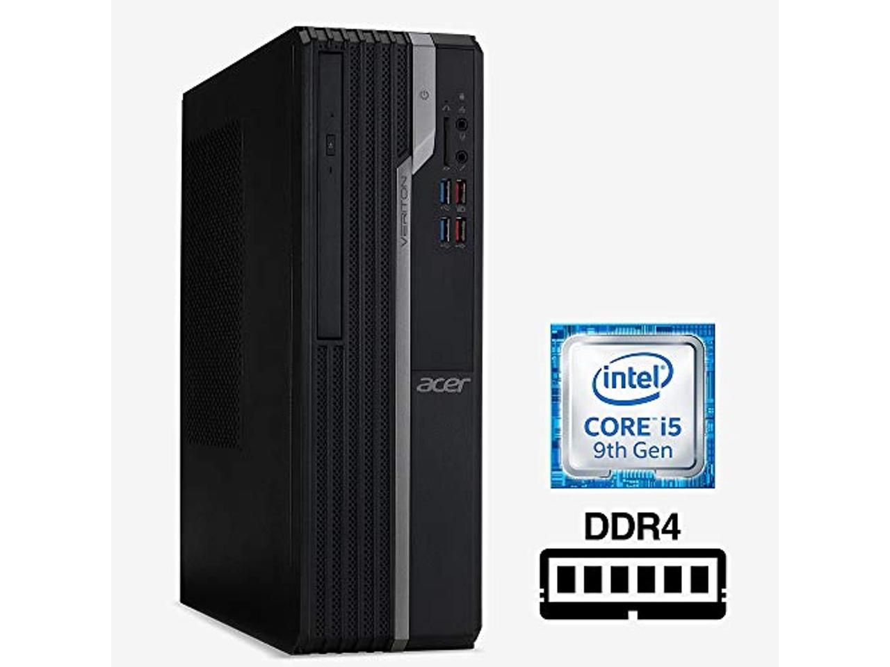 Acer Veriton X4665G Desktop Computer i5-9400 8GB 256GB SSD Windows 10 Pro