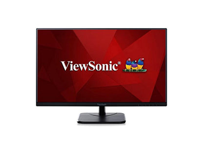 ViewSonic VA2456-MHD 24 Inch Frameless IPS 1080p Monitor with HDMI DisplayPort and VGA Inputs for Home and Office (VA2456-mhd)