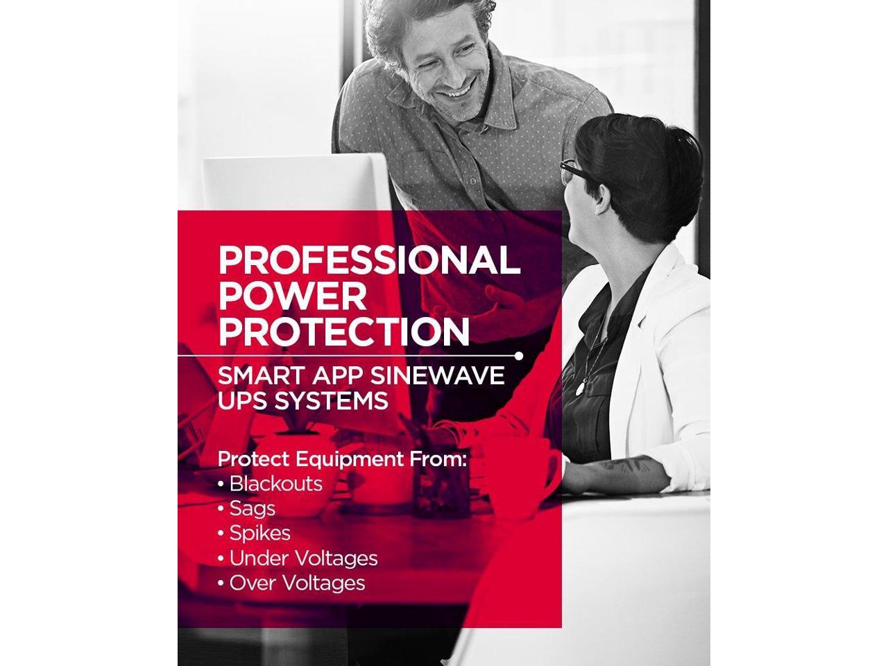 CyberPower Smart App Sinewave PR2000RTXL2UN 2KVA Tower/Rack Convertible UPS