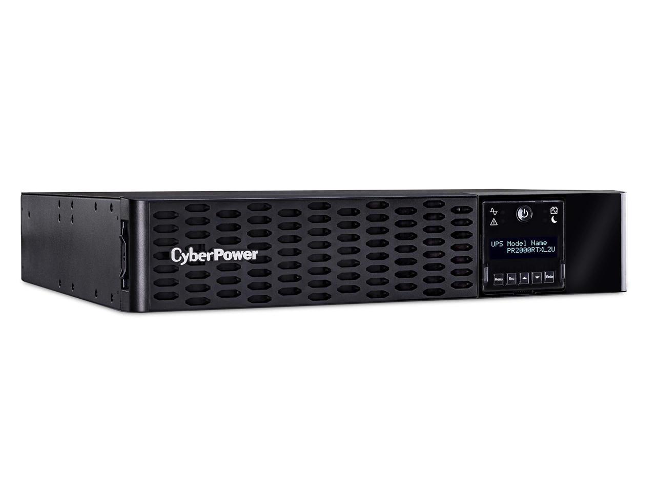 CyberPower Smart App Sinewave PR2000RTXL2UN 2KVA Tower/Rack Convertible UPS