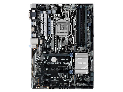 ASUS PRIME H270-PLUS/CSM LGA 1151 Intel H270 HDMI SATA 6Gb/s USB 3.1 ATX Motherboards - Intel
