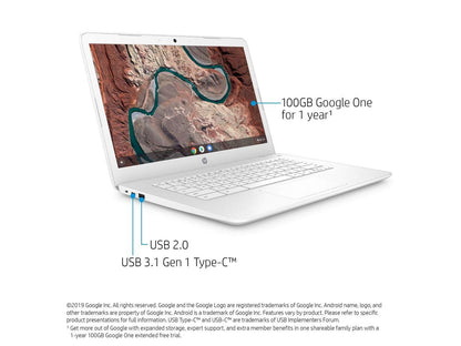 HP 14-db0050nr Chromebook AMD A4-Series A4-9120 (2.20 GHz) 4 GB Memory 32 GB eMMC SSD 14.0" Chrome OS